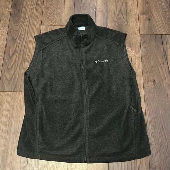 Columbia Jackets & Coats Columbia Mens Grey Fleece Vest Xxl Poshmark